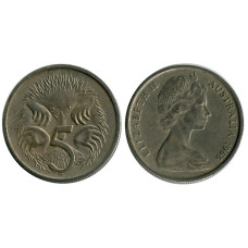 5 центов Австралии 1966 г.