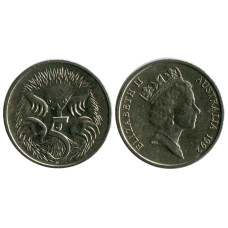 5 центов Австралии 1992 г.