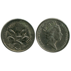 5 центов Австралии 1997 г.