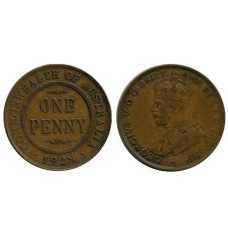 1 пенни Австралии 1928 г.