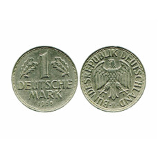 1 марка Германии 1968 г.  F
