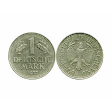 1 марка Германии 1977 г.  J