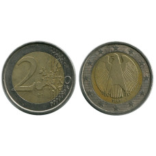 2 евро Германии 2002 г. (F)