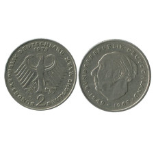 2 марки Германии 1973 г. (D) (Теодор Хойс)