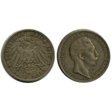 3 марки Пруссии 1912 г., Вильгельм II (1)