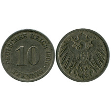 10 пфеннигов Германии 1900 г. (A)