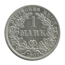1 марка Германии 1907 г. (A)