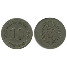 10 пфеннигов Германии 1876 г. (1)