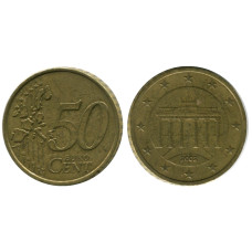 50 евроцентов Германии 2002 г. (F)
