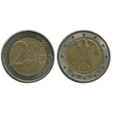 2 евро Германии 2002 г. (J)