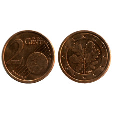 2 евроцента Германии 2003 г. (F)