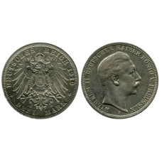3 марки Пруссии 1910 г., Вильгельм II