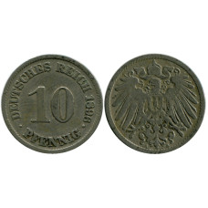 10 пфеннигов Германии 1896 г. (A)