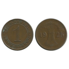 1 рейхспфенниг Германии 1925 г. (A)