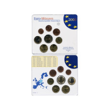Набор из 8-ми евро монет Германии 2003 г (3)