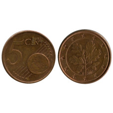 5 евроцентов Германии 2007 г. (А)
