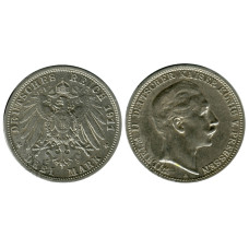3 марки Пруссии 1911 г., Вильгельм II