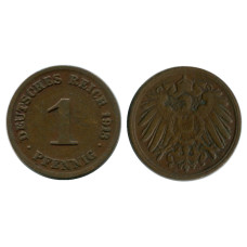 1 пфенниг Германии 1913 г. (D)