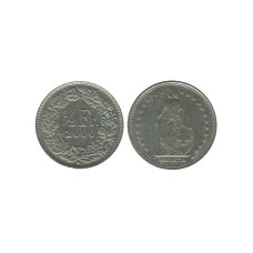 1/2 франка Швейцарии 2000 г.