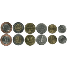 Набор 6 монет Анголы