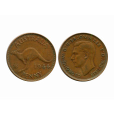 1 пенни Австралии 1944 г.