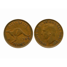 1 пенни Австралии 1949 г.