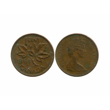 1 цент Канады 1968 г.