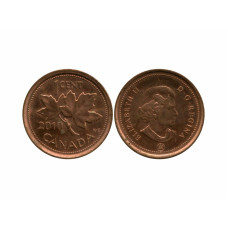1 цент Канады 2010 г.