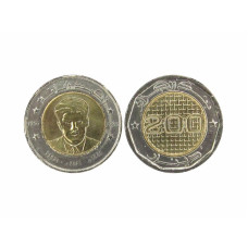 200 динаров Алжира 2021 г. Ахмед Забана