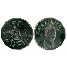 50 центов Свазиленда 2007 г., Король Мсвати III
