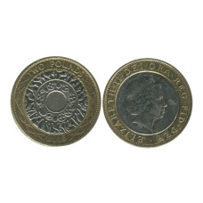 2 фунта Великобритании 2015 г. Елизавета II