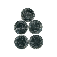 Набор 4 монеты Боливии 2017 г. Тихоокеанская война