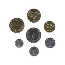 Набор из 7-ми монет Мальдив