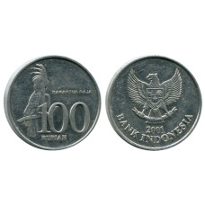 100 рупий Индонезии 2001 г.