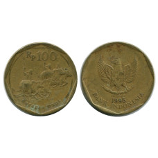 100 рупий Индонезии 1995 г.