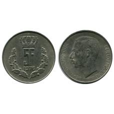 5 франков Люксембурга 1976 г.