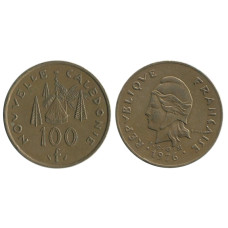 100 франков Новой Каледонии 1976 г.