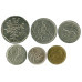 Монета Набор из 6 монет Мальты разные года