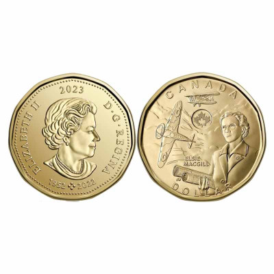 Монета 1 доллар Канады 2023 г. Элси Макгилл