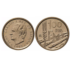100 песет Испании 1995 г. ФАО