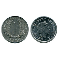 1 цент Восточных Карибов 2004 г.