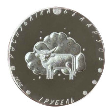 1 рубль Белоруссии 2025 г. Загадки