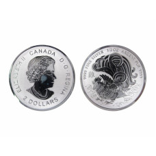 2 доллара Канады 2017 г. Год петуха