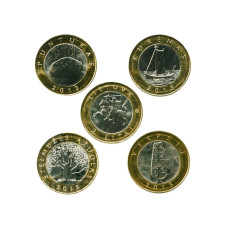Набор из 4-х монет Литвы 2013 г.
