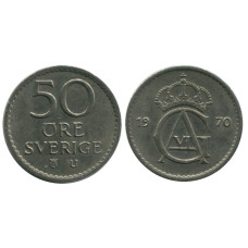 50 эре Швеции 1970 г.