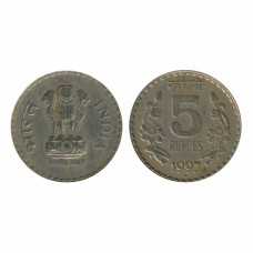 5 рупий Индии 1997 г.