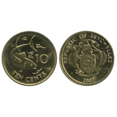 10 центов Сейшельских островов 2007 г., Желтоперый тунец