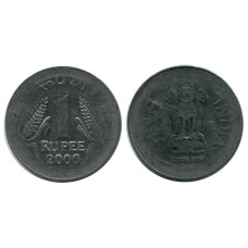 1 рупия Индии 2000 г.
