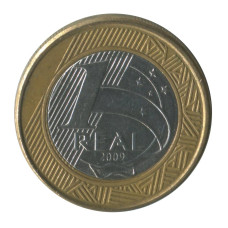 1 реал Бразилии 2009 г. 1 реал Бразилии 2009 г.