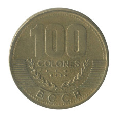 100 колонов Коста-Рики 2000 г. 